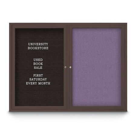 United Visual Products Corkboard, 18"x24", Apricot/Gold UV401PLUS-GOLD-APRICOT